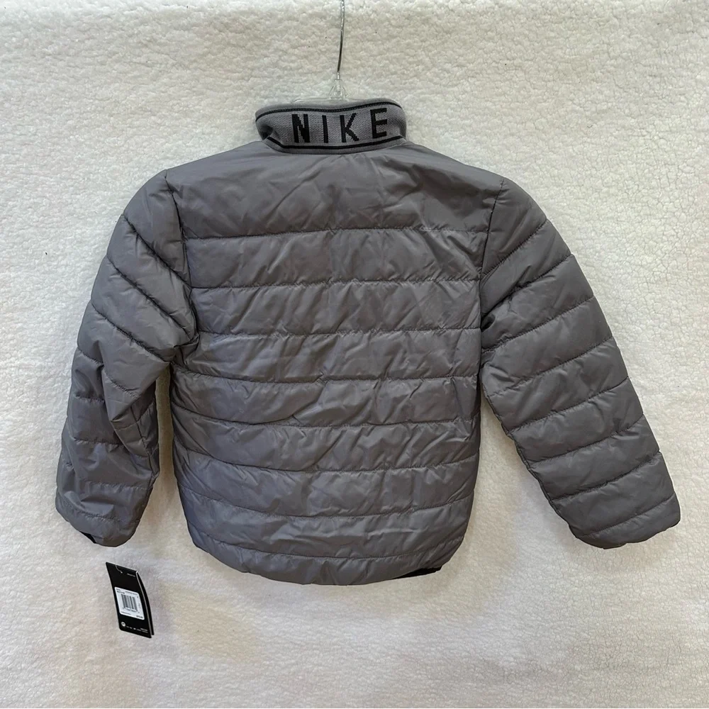 Boys Grey Nike Jacket